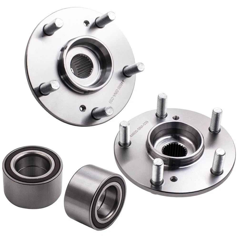 Pair Front Wheel Hubs Bearings for Honda Civic (CTP0611B510089)