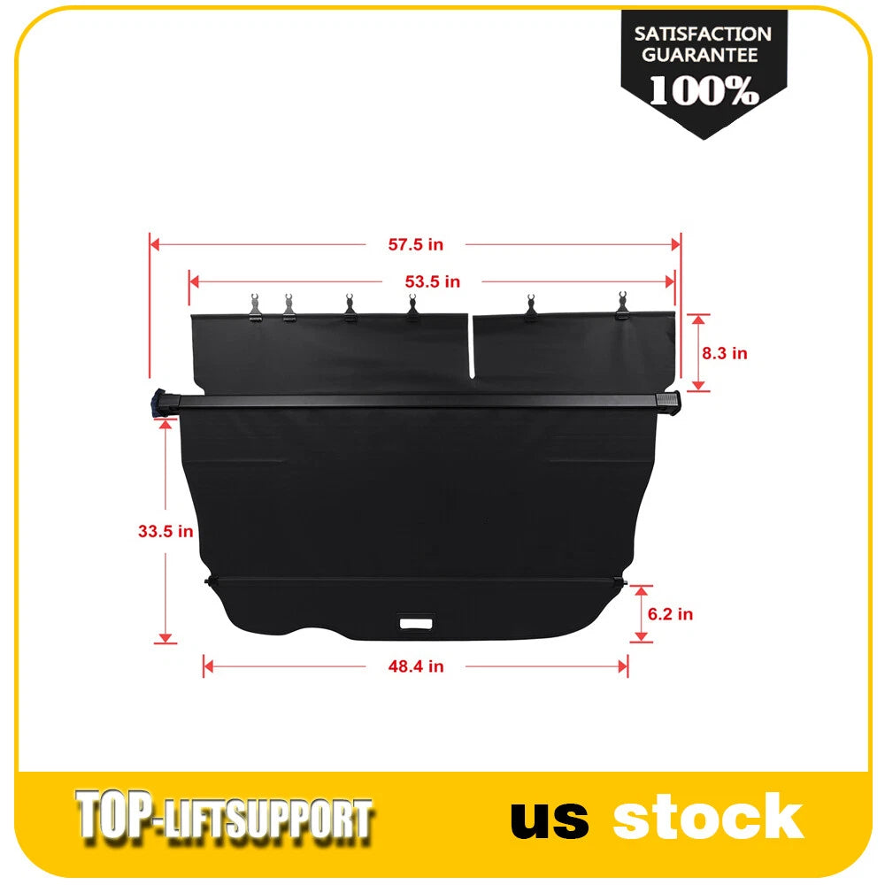 Retractable Rear Cargo Security Trunk Cover for Lexus GX460 (2010–2023)