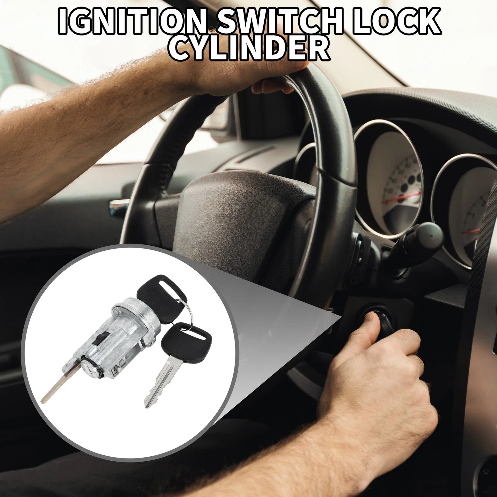 Ignition Lock Cylinder for Toyota Corolla, Geo Prizm (1993–1997)