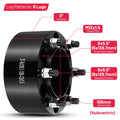 2pc HubCentric 6x139.7mm 76mm Wheel Spacers for Lexus GX460 (2010–2022)