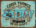 Fishing Tin Metal Sign #2576 for Home Decor