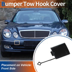 Tow Hook Cover for Mercedes-Benz E-Class (2003–2009) No.A2118850026 Black