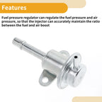 Fuel Pressure Regulator for Nissan Sentra (2001–2006) No. 22670-5L32A Metal