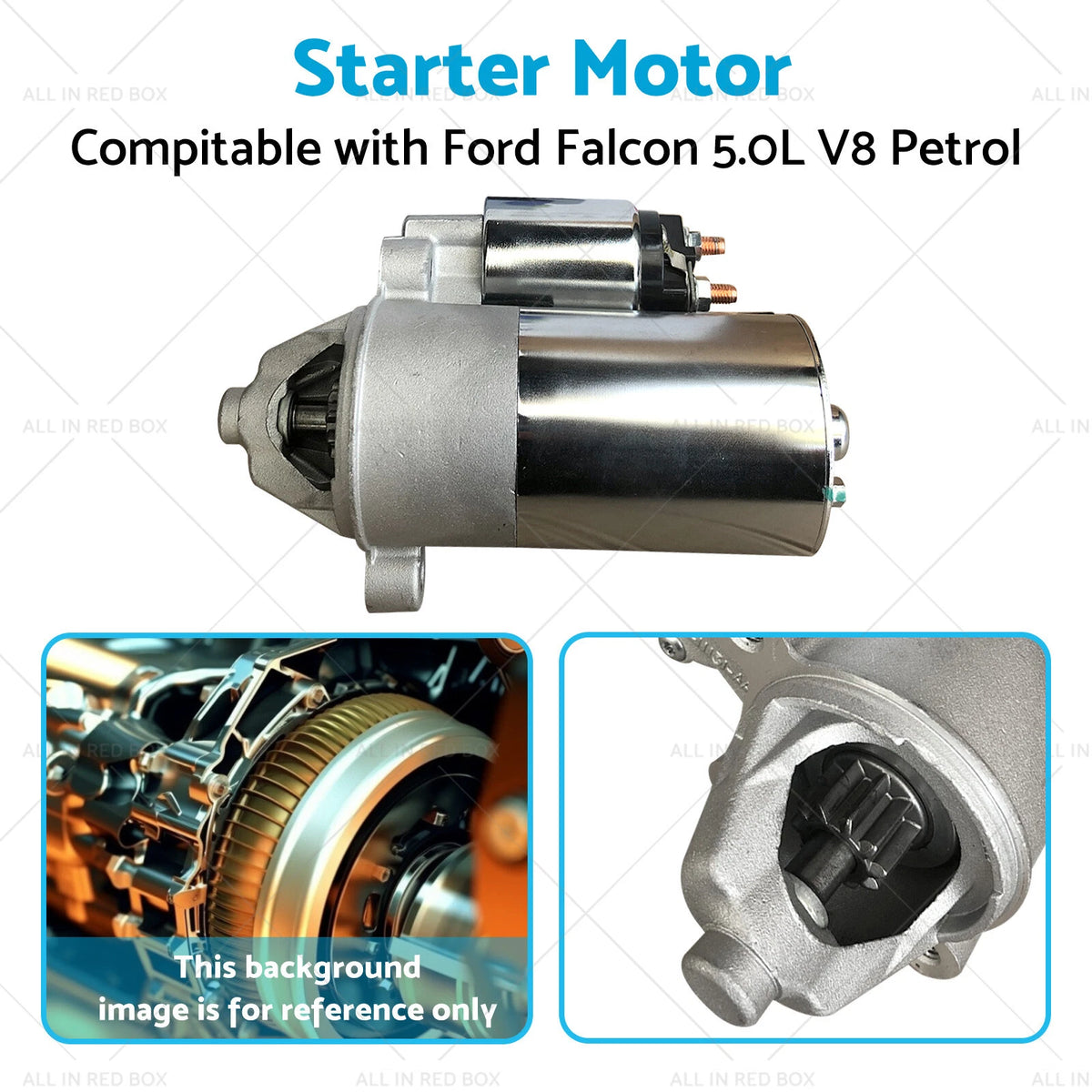 Starter Motor for Ford Falcon 5.0L V8 (1991–2002)