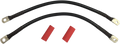 Set of 2 Black Battery Cables for Harley Davidson XL (2004–2009) E25-0091B-D2