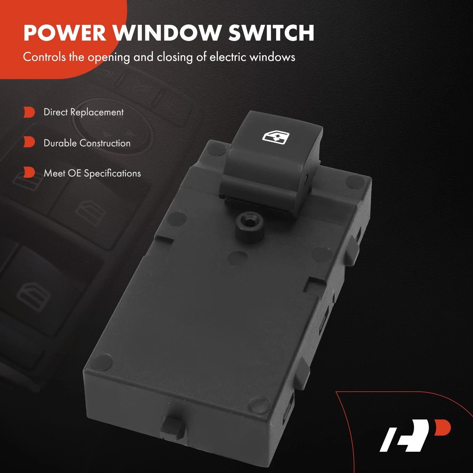 Front Right Power Window Switch for Chevy Sonic, Trax (2012-2016)