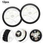 8 Inch Rear Wheel for Toro 22 Inch Recycler Mower (with Rubber Tire)