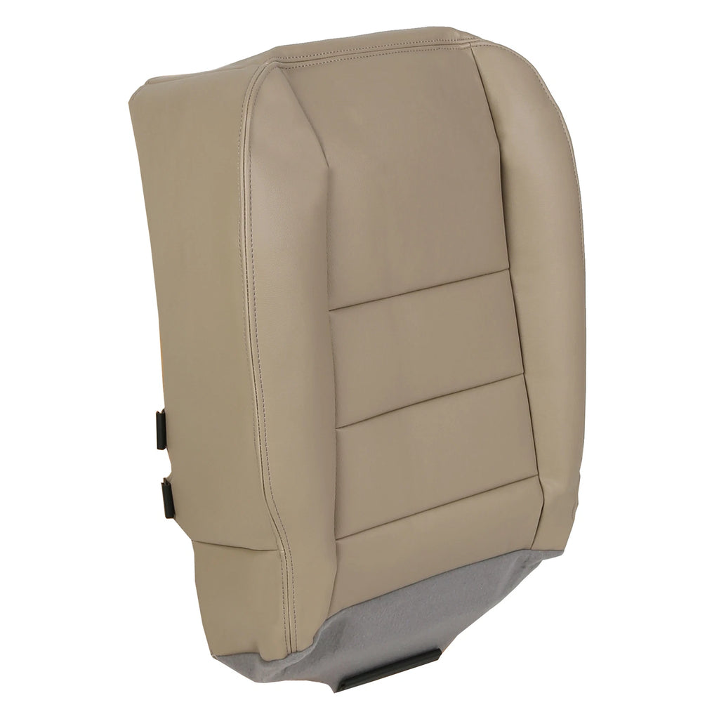 Driver Bottom Seat Cover Tan Leather for Ford F-250 F-350 (2002–2007)