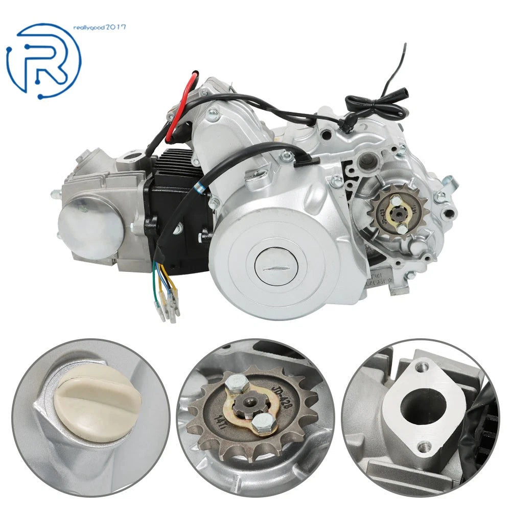 110cc 4-Stroke Engine Motor for ATV Go Kart (Electric Start)