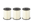 Set of 3 Fuel Water Separator Filters for Dodge Ram 2500 3500 (OEM)