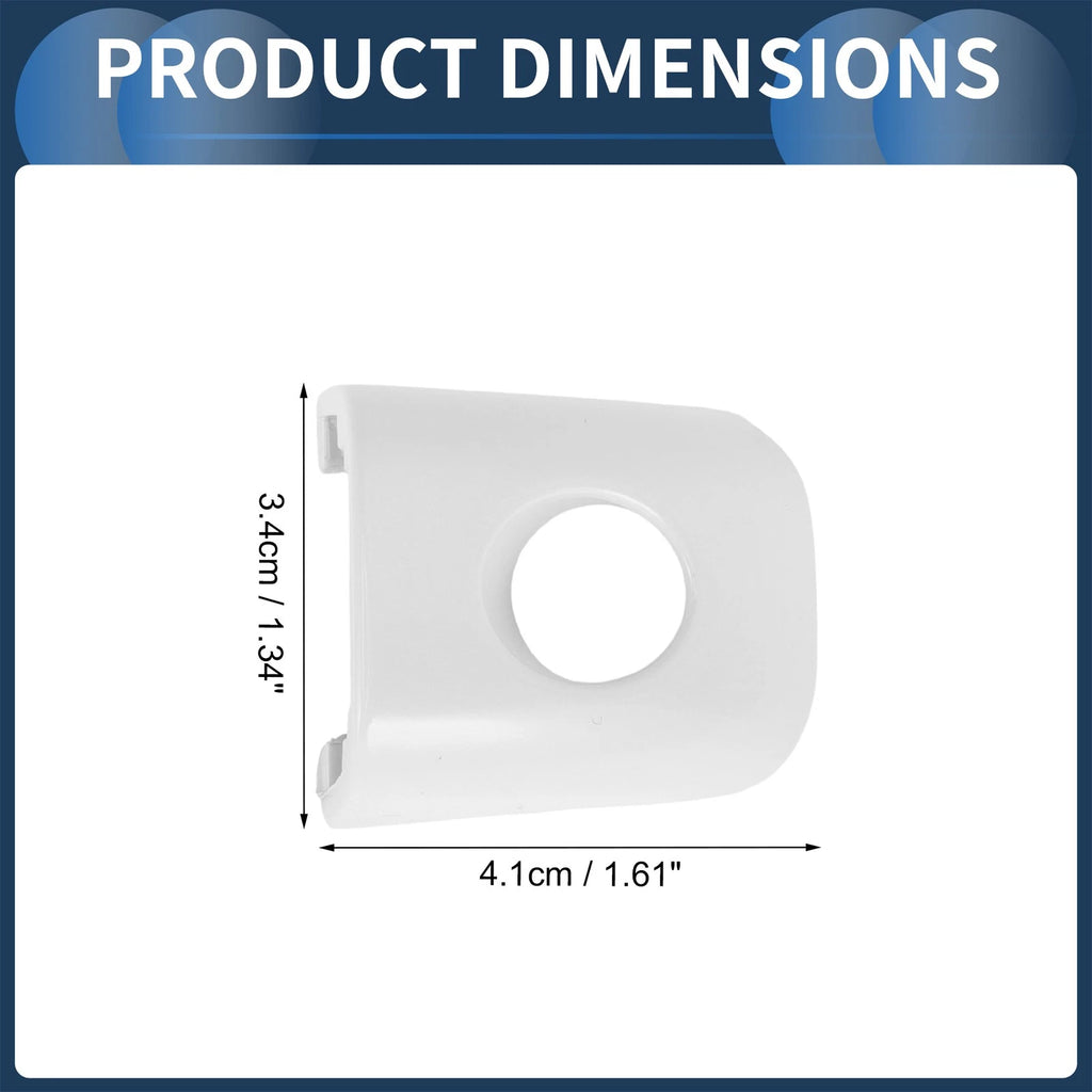 Door Handle Cover for Audi A4/Avant (2013–2015) No. 8T0837879 White