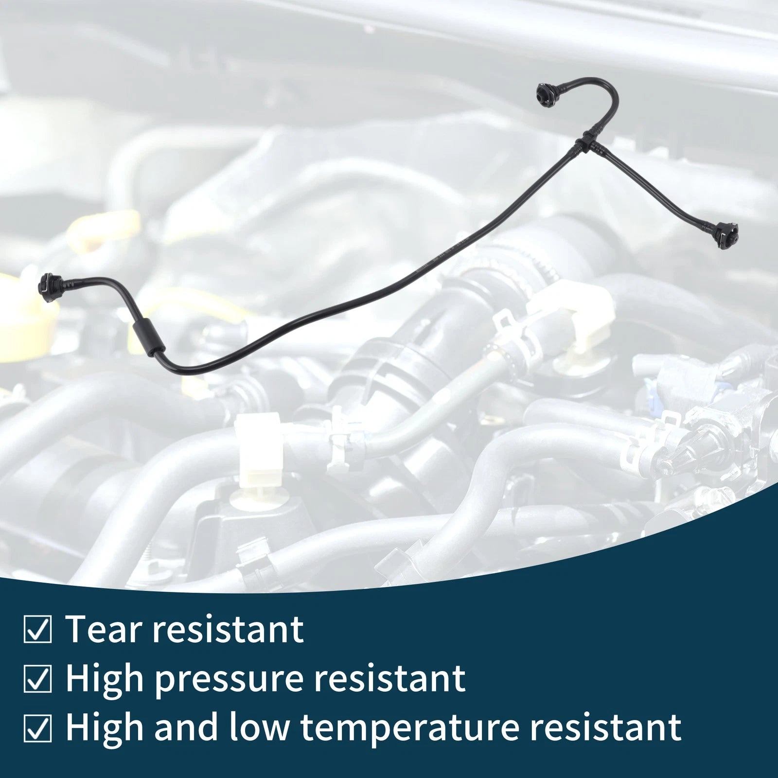 Radiator Hose No. 4KD121081D for Audi A6L (2005–2012) Coolant Pipe