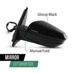 Left Heated Power Mirror for Honda Civic (2016–2021)