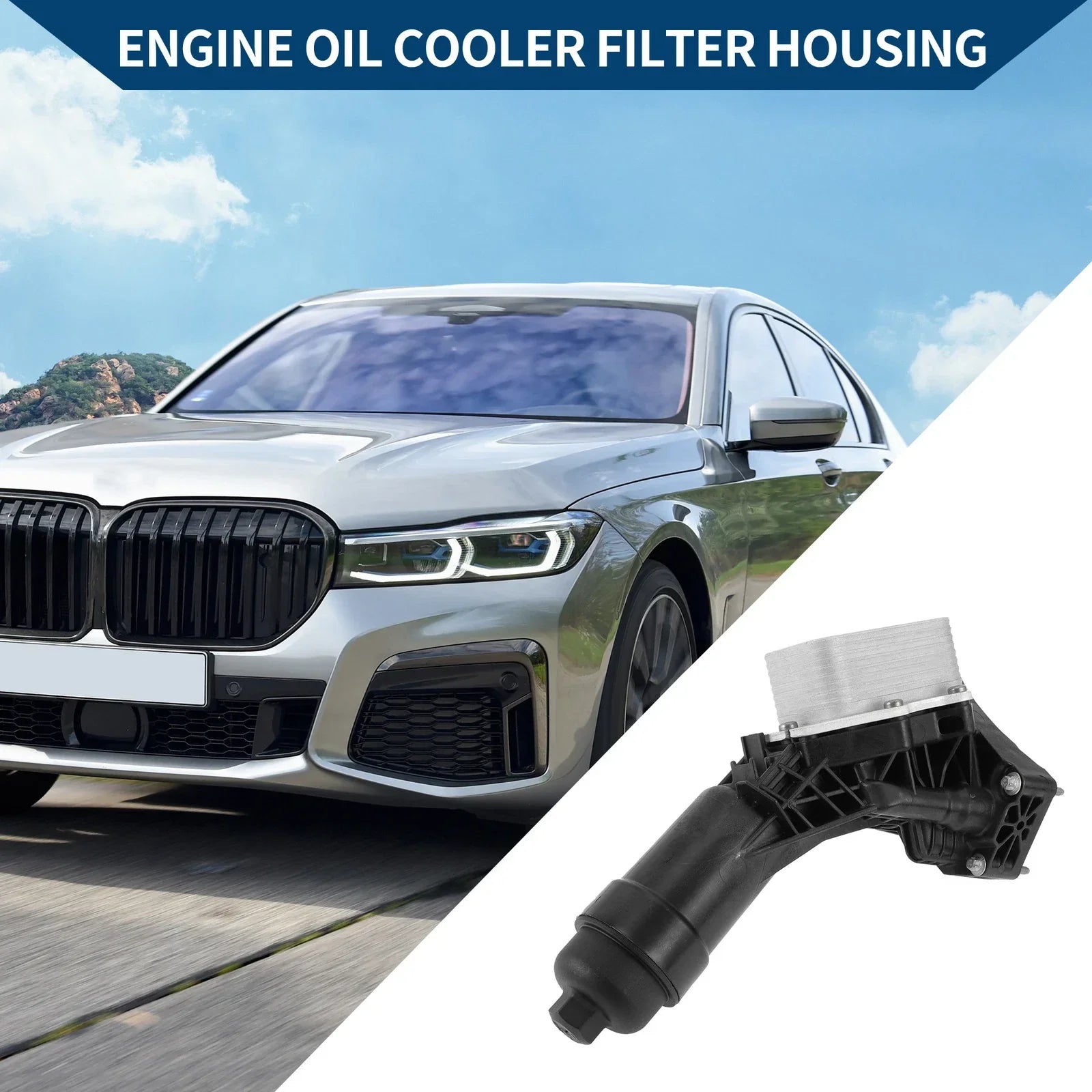 Oil Filter Housing for BMW 3 Series (2019-2023) Oil Cooler