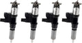 4X Fuel Injector 095000-6373 095000-6376 for Isuzu 4HK1 NPR 6HK1 FRR FSR FTR NQR (2000–2023)