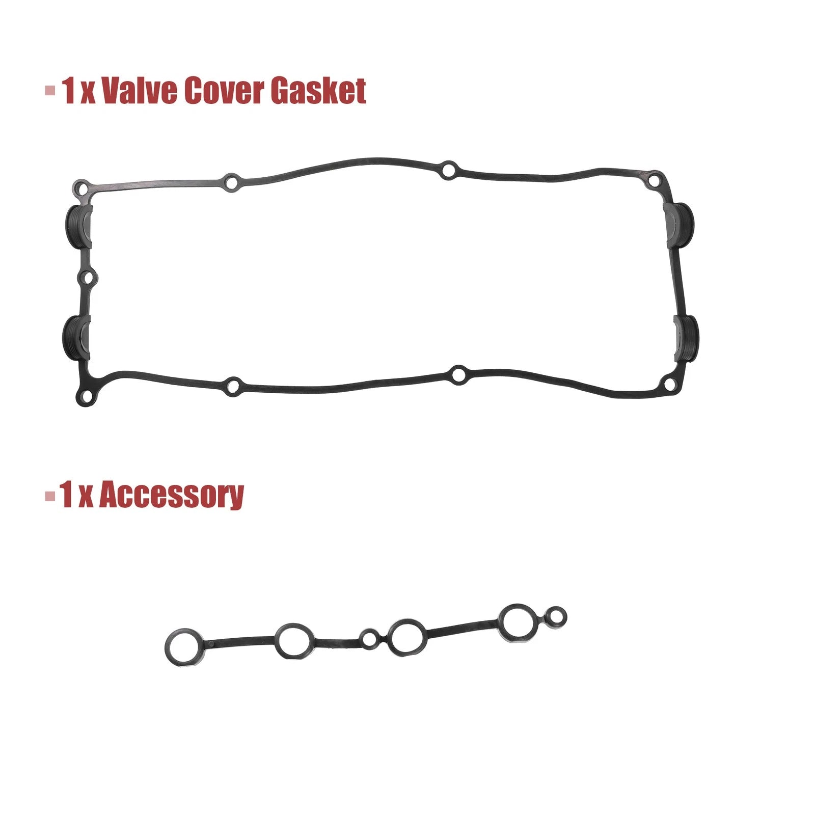 Set of 1 Engine Valve Cover Gasket for Nissan 240SX (1989–1998) VS50550R