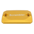 Ducati Scrambler 1100 Gold Brake Clutch Reservoir Cover Oil Pump Cap