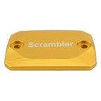 Ducati Scrambler 1100 Gold Brake Clutch Reservoir Cover Oil Pump Cap