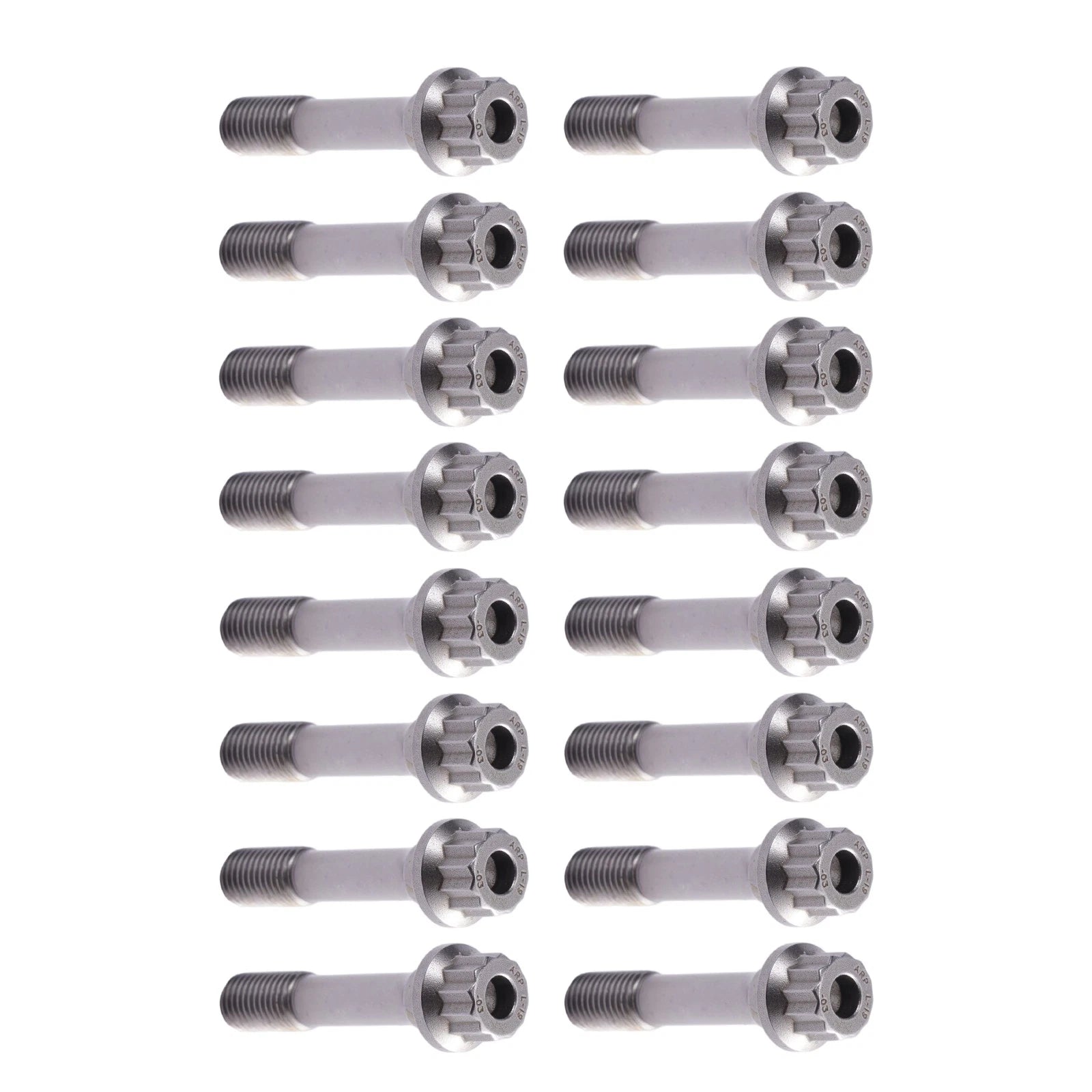 Set of 16 ARP L19 5/16in Rod Bolts 12-Point 260K PSI Alloy Steel for