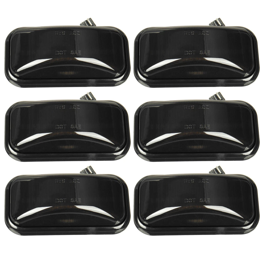 Set of 10 LED Cab Roof Light Marker for Hummer H2 (2003–2009) Smoked