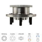 Wheel Hub Kit for Dodge Dakota (2000–2004) Front LH RH with Bearing & ABS