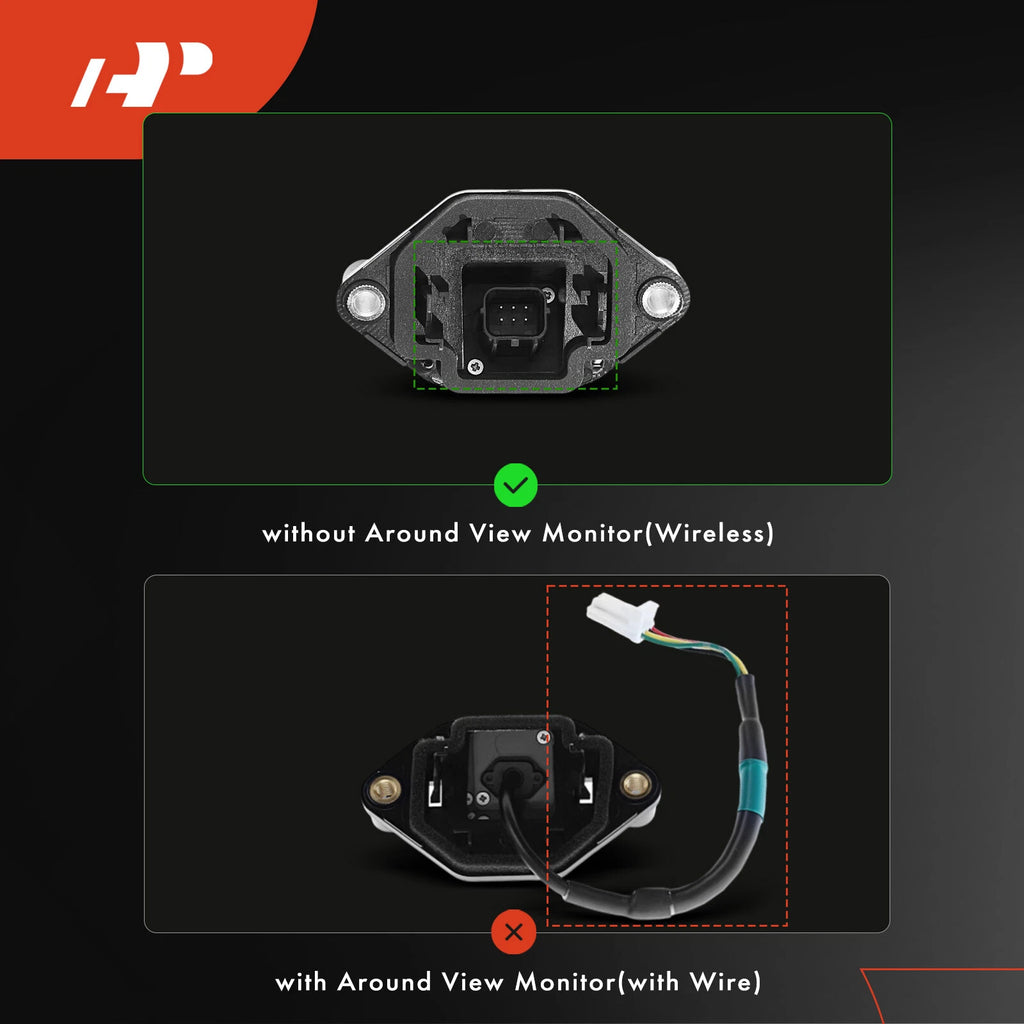 Rear View Backup Park Assist Camera for Nissan Rogue Sport (2018–2022)