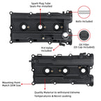 1 Pair Valve Cover Set for Nissan Frontier/NV1500/NV2500/NV3500/Xterra (2005–2021)
