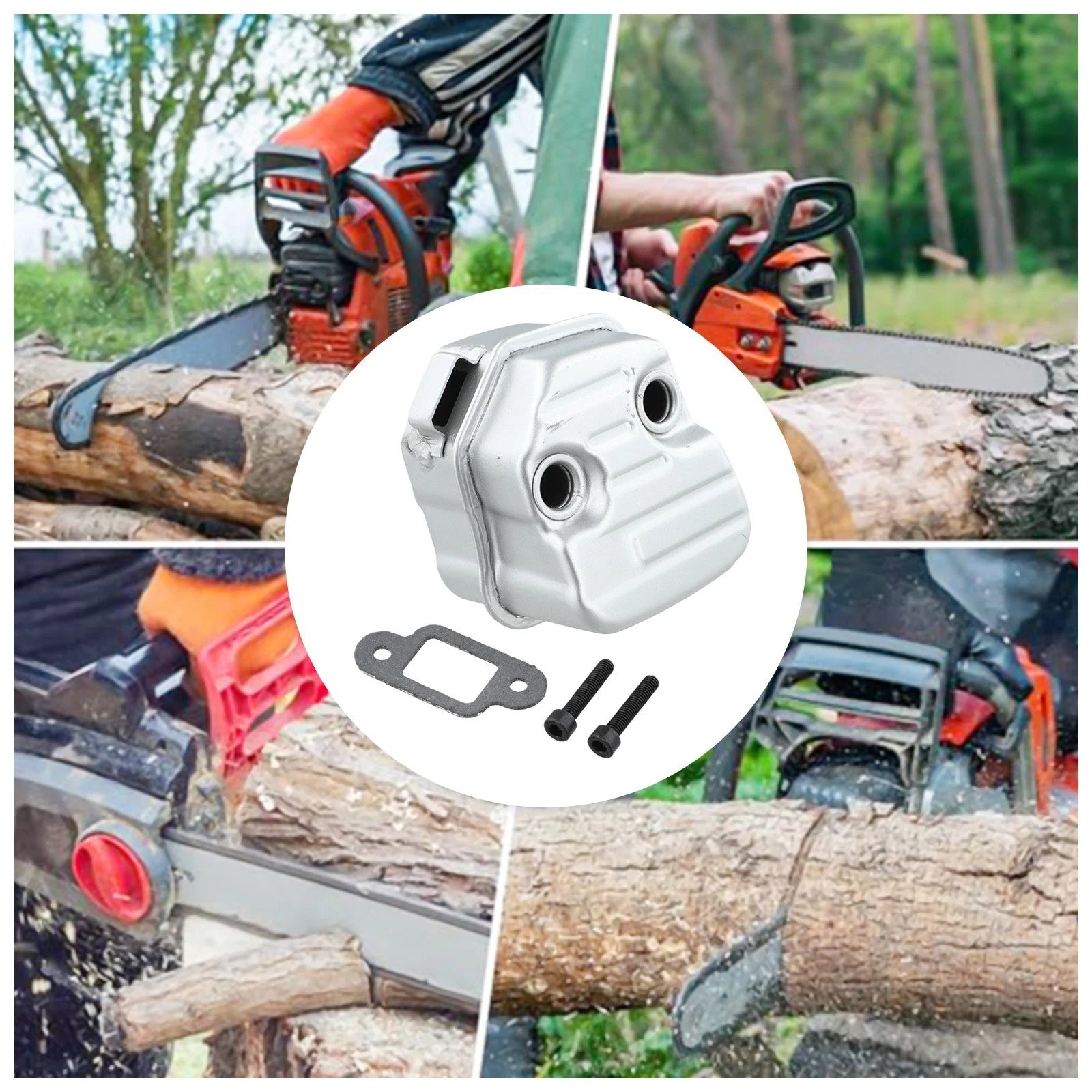 Replacement Muffler for Stihl MS181, MS181C, MS171 (2010–2023)