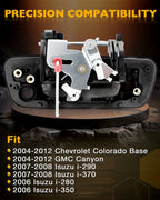 Metal Tailgate Latch Handle for Chevy Colorado GMC Canyon Isuzu (2004–2012)