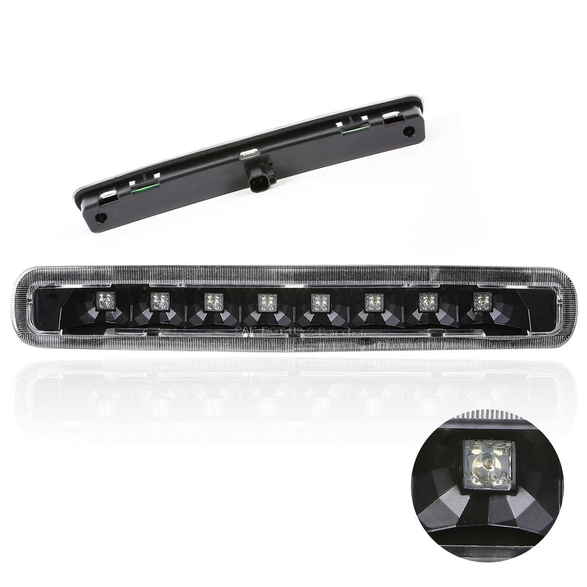 Set of 2 Round 3" Side Step Nerf Bars for Toyota Tacoma (2005–2020)