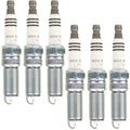Set of 6 NGK Ruthenium HX Spark Plugs for Cadillac Ford Lincoln