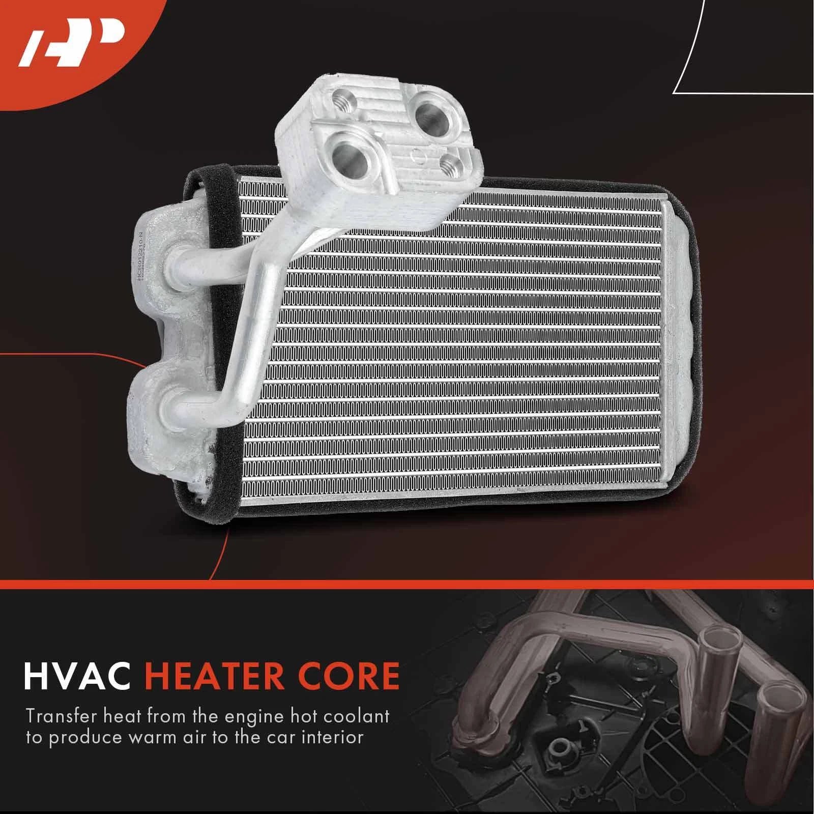 Rear HVAC Heater Core for GMC Envoy, Buick Rainier (2002-2009)