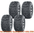 Set of 4 Tires 16x8-7 4PR for Suzuki Quadsport LT A50/Z50 (2002–2017)