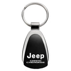 Black Teardrop Keychain - Officially Licensed for Jeep Grand Cherokee