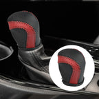 Gear Shift Knob Cover Protector for Toyota C-HR (2017–2021) Red Black