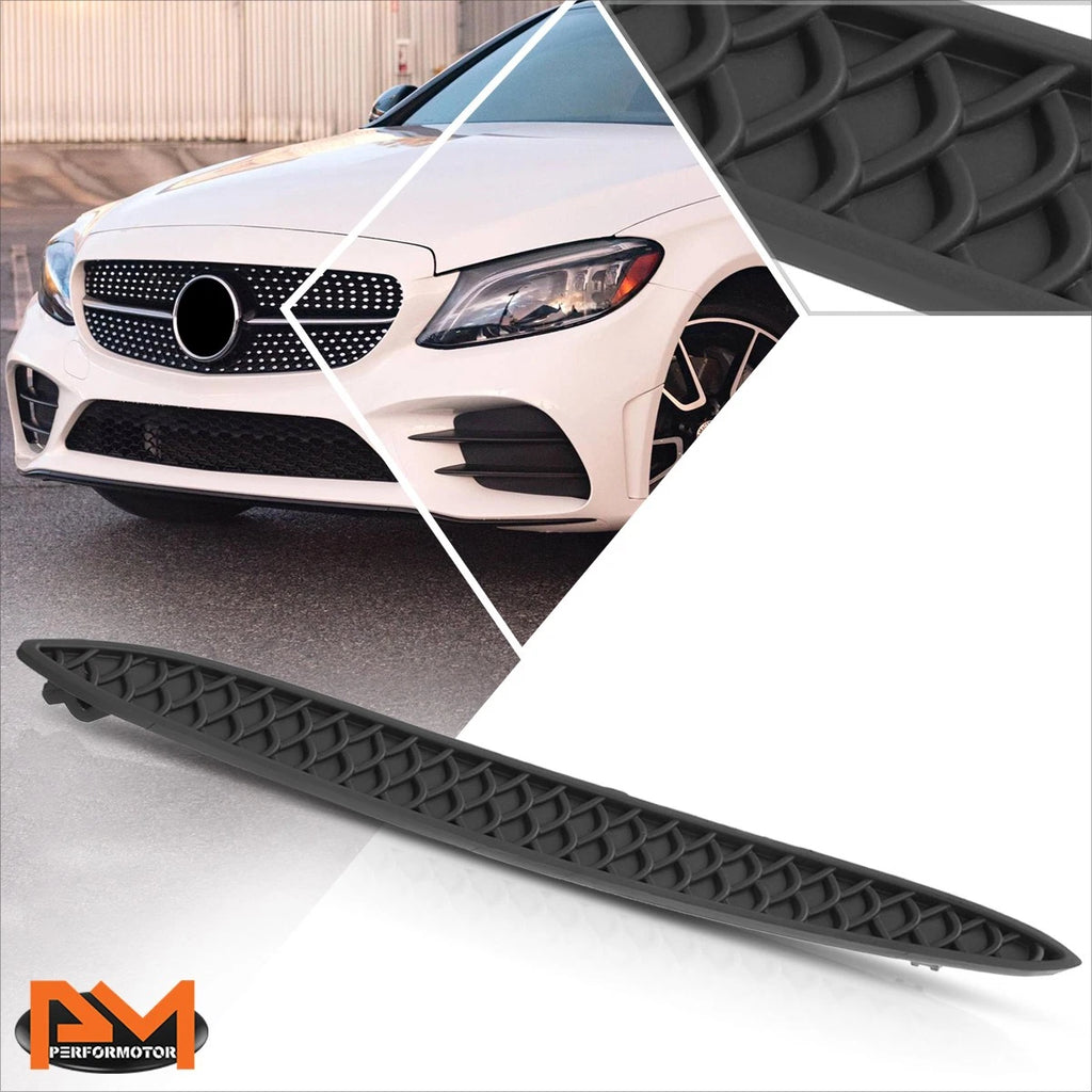 Front Passenger Right Side Bumper Cover Grille for Mercedes-Benz C300 C43 AMG (2017–2023)