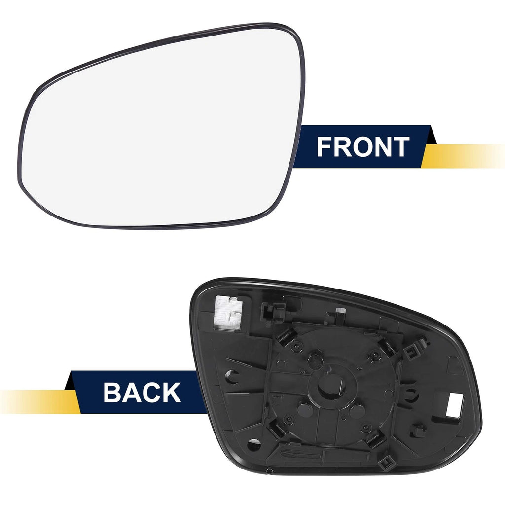Heated Mirror Glass with Backing Plate 87961-42B80 for Toyota RAV4 (2019–2023)