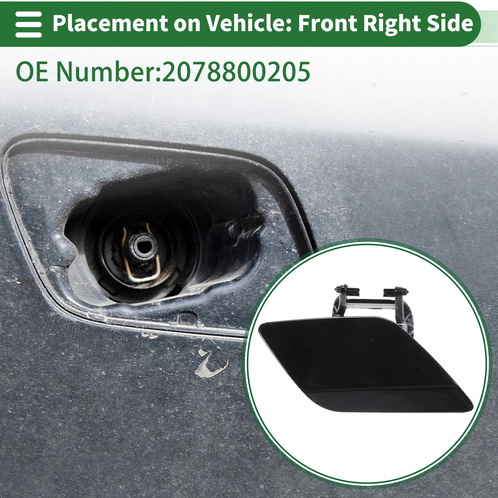 Headlight Washer Nozzle Cover Cap for Mercedes-Benz E400 (2014–2016)