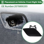 Headlight Washer Nozzle Cover Cap for Mercedes-Benz E400 (2014–2016)