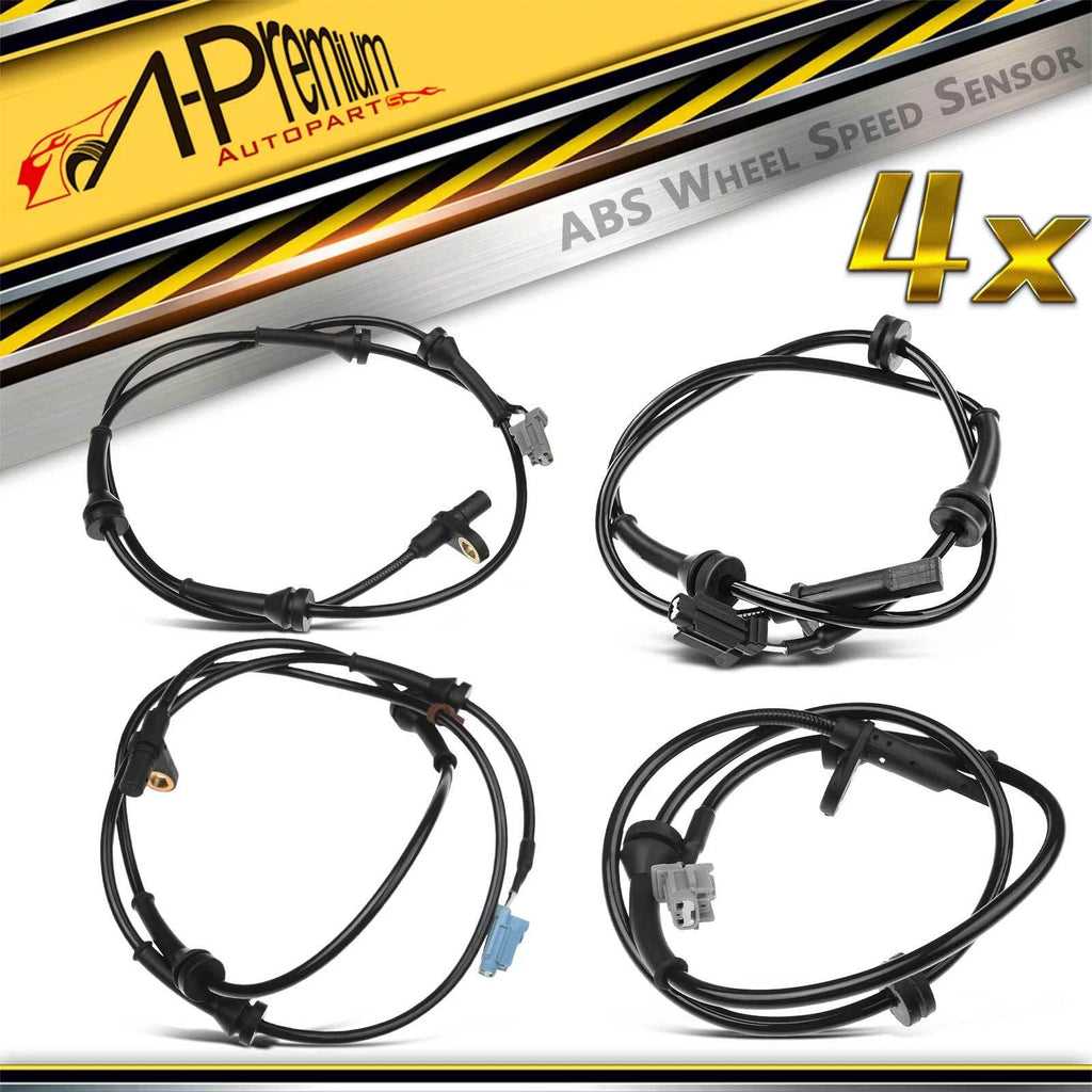 4X ABS Wheel Speed Sensor for Nissan Sentra (2007–2012)