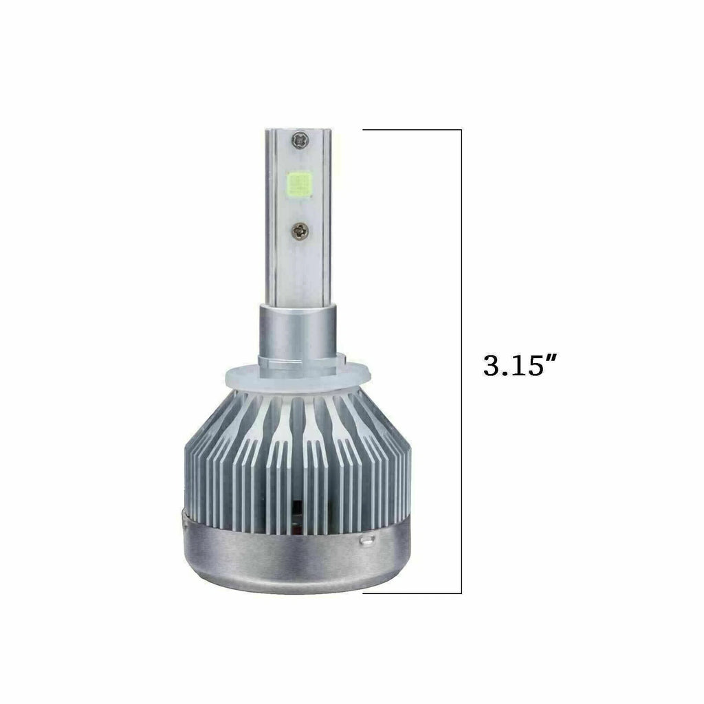 8000K Ice Blue LED Headlight Bulbs for Ford F-150 (2015-2020)