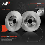 Front Side Disc Brake Rotors for Ford Transit Connect (2010-2013) 277.90 mm