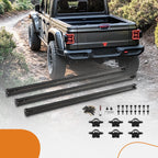 Rail Trail Rail Kit for Jeep Gladiator JT (2020–2023) 82215631 Black
