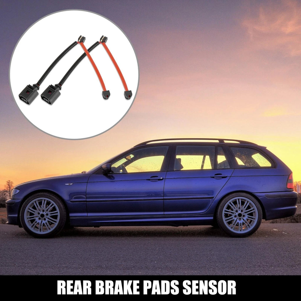 2X Rear Brake Pad Electronic Wear Sensor 7L0907637C for Audi Q7 (2007–2015)