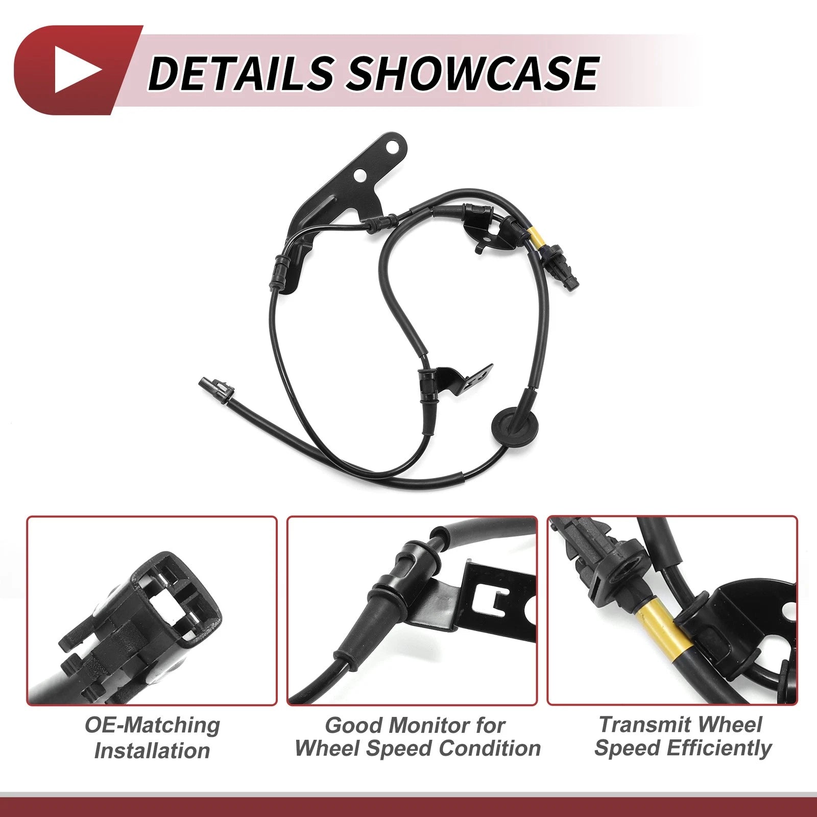 ABS Wheel Speed Sensor No. 95681C9000 for Hyundai IX25 (2014–2015)