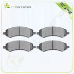 Front Ceramic Brake Pads Kit for Mitsubishi (2006–2009), Dodge (2005–2010), Ram (2011–2018)