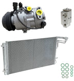AC Compressor Kit With Condenser for Kia Soul 2.0L (2023–2024)