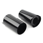 Black Fork Slider Covers for Harley Touring Electra Street Tri Glide (2014+)