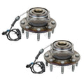 2X Front Wheel Bearing & Hub Assemblies for Chevrolet GMC Hummer