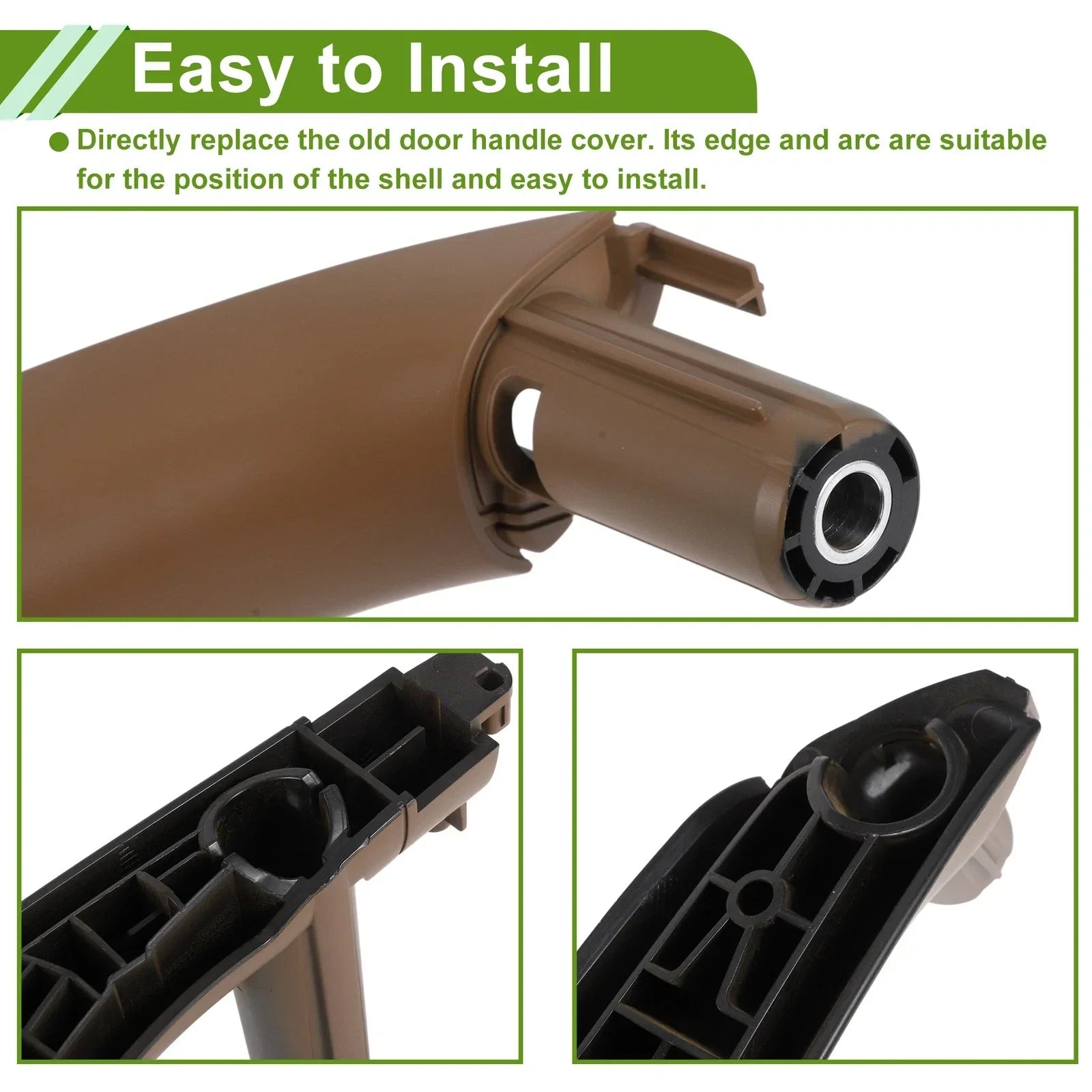 Front Passenger Side Door Panel Handle Pull Trim Cover for BMW X5
